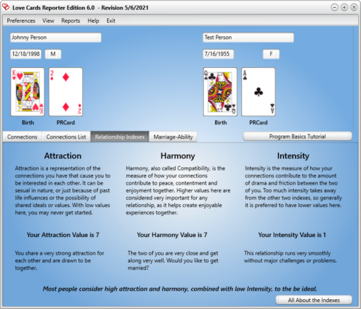 Love Cards Reporter 6.0 (Mac and PC) - Image 5