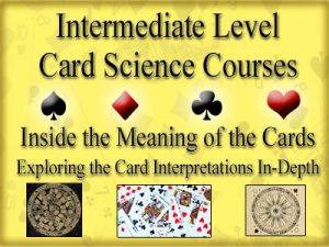 Inside the Meaning of the Cards - Part One