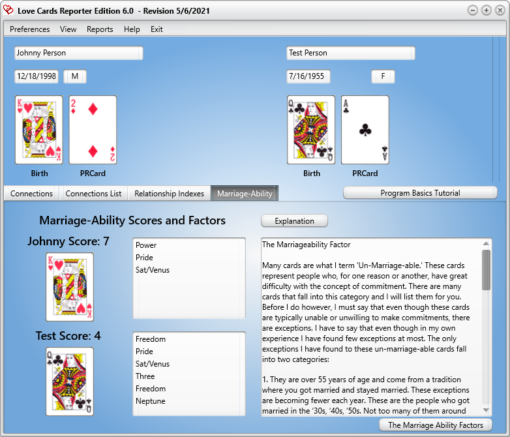 Love Cards Reporter 6.0 (Mac and PC) - Image 6