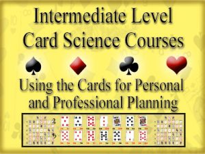 Using the Cards for Personal and Professional Planning
